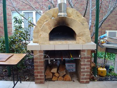 Basket Range Random Wallers Outdoor Pizza Oven