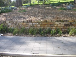Landscaping stone example