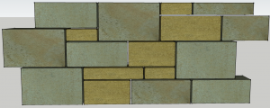 Random Ashlar Pattern